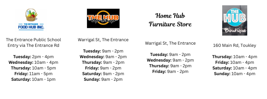 community hub group hours